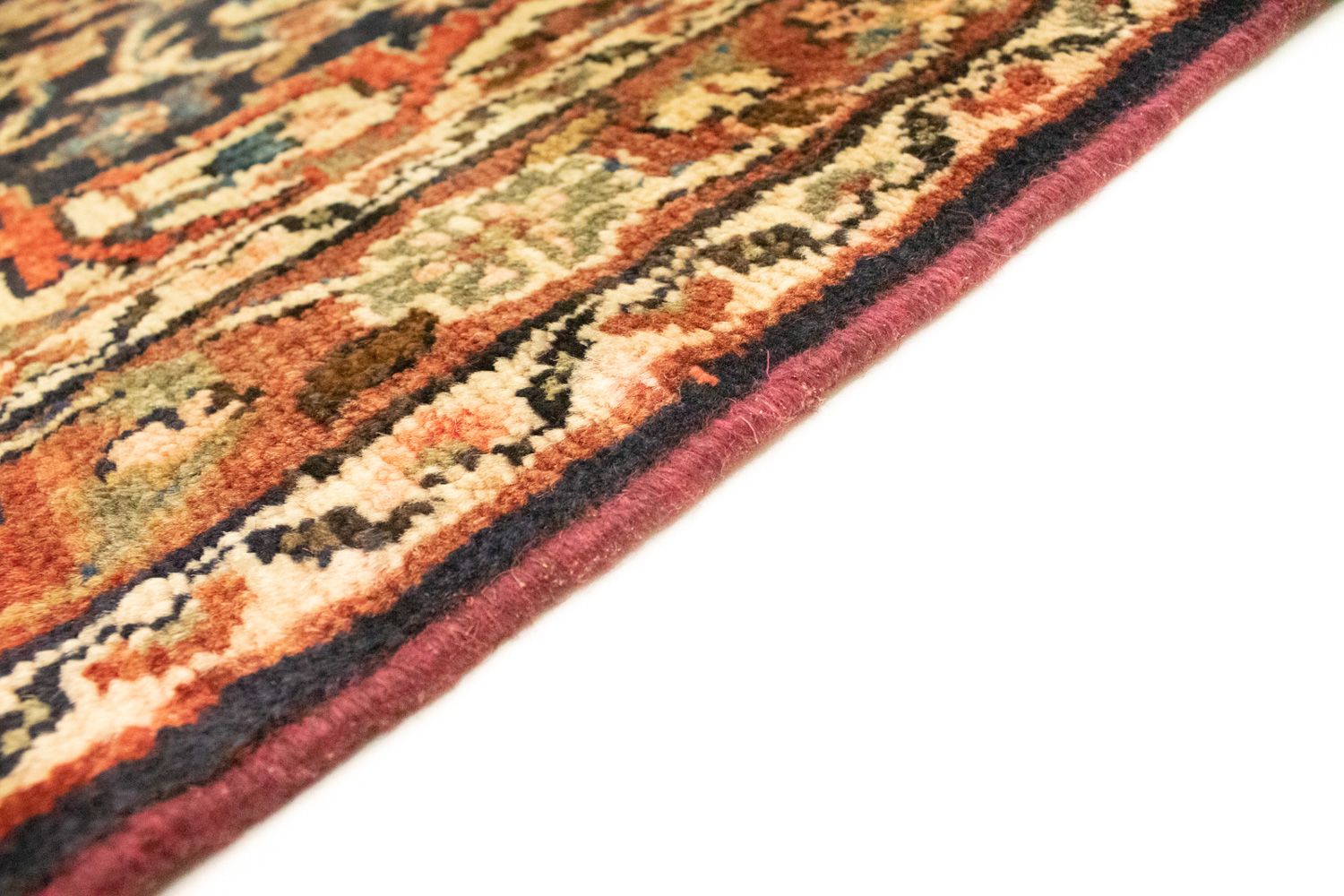 Perserteppich - Nomadic 428 x 110 cm - blau