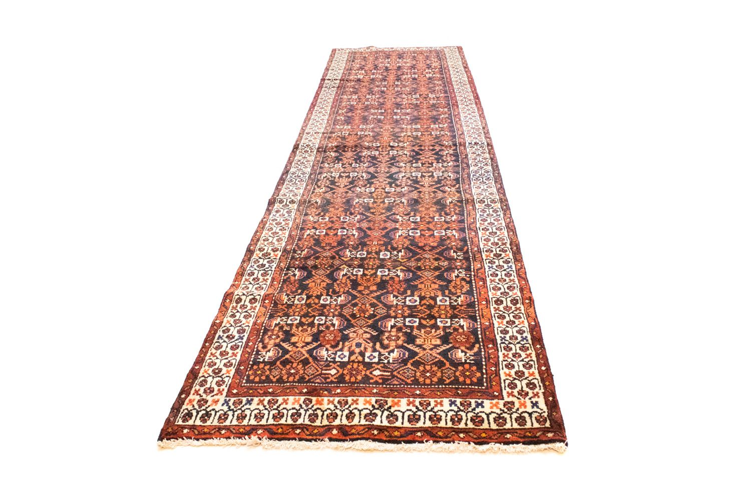 Perserteppich - Nomadic 427 x 103 cm - braun