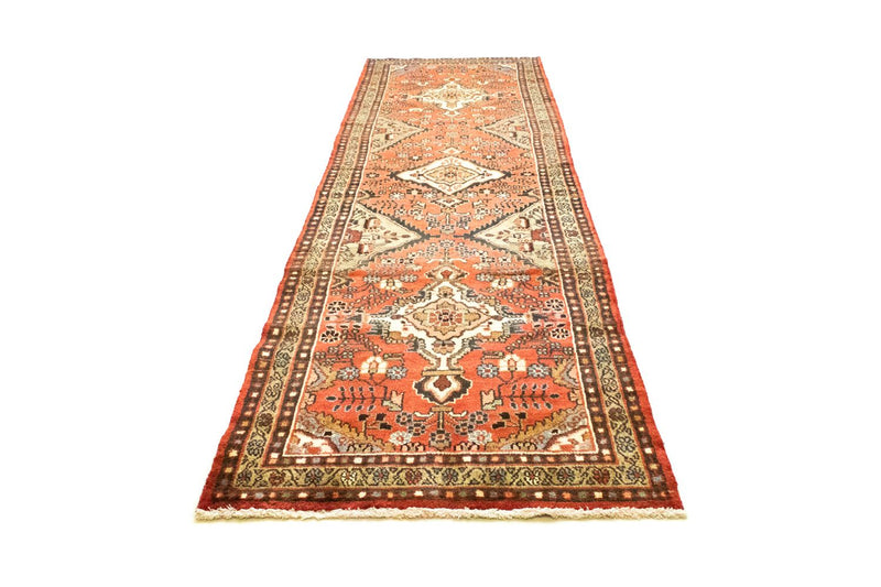 Perserteppich - Nomadic 400 x 101 cm - orange