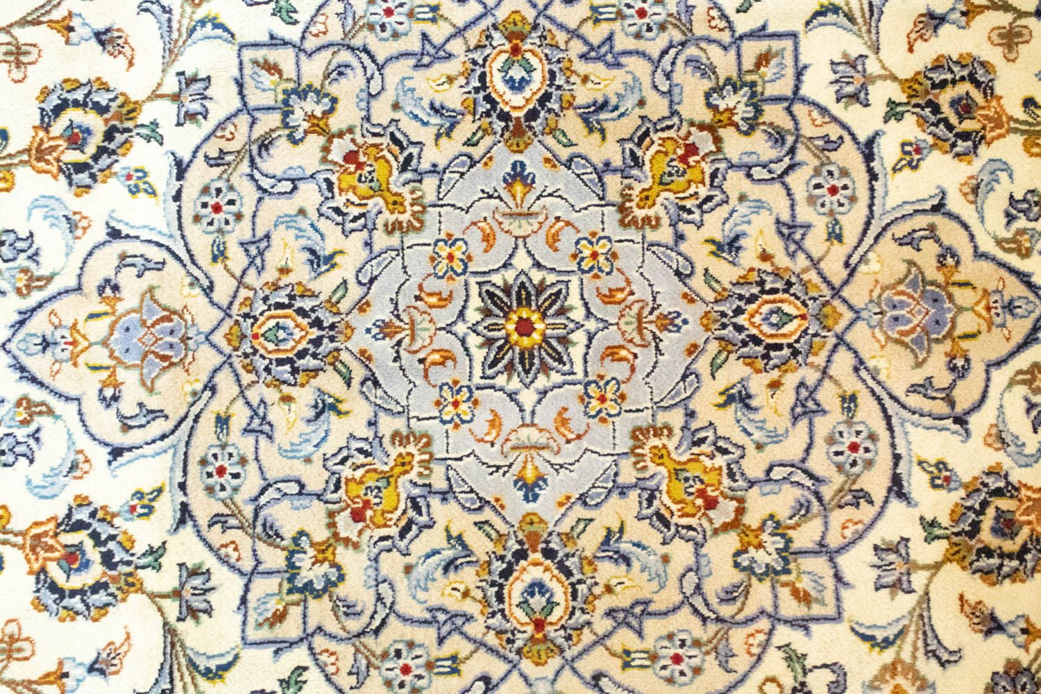 Perserteppich - Keshan 402 x 296 cm - beige
