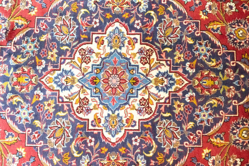Perserteppich - Keshan 401 x 304 cm - rot