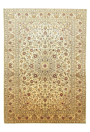 Perserteppich - Keshan 398 x 295 cm - braun
