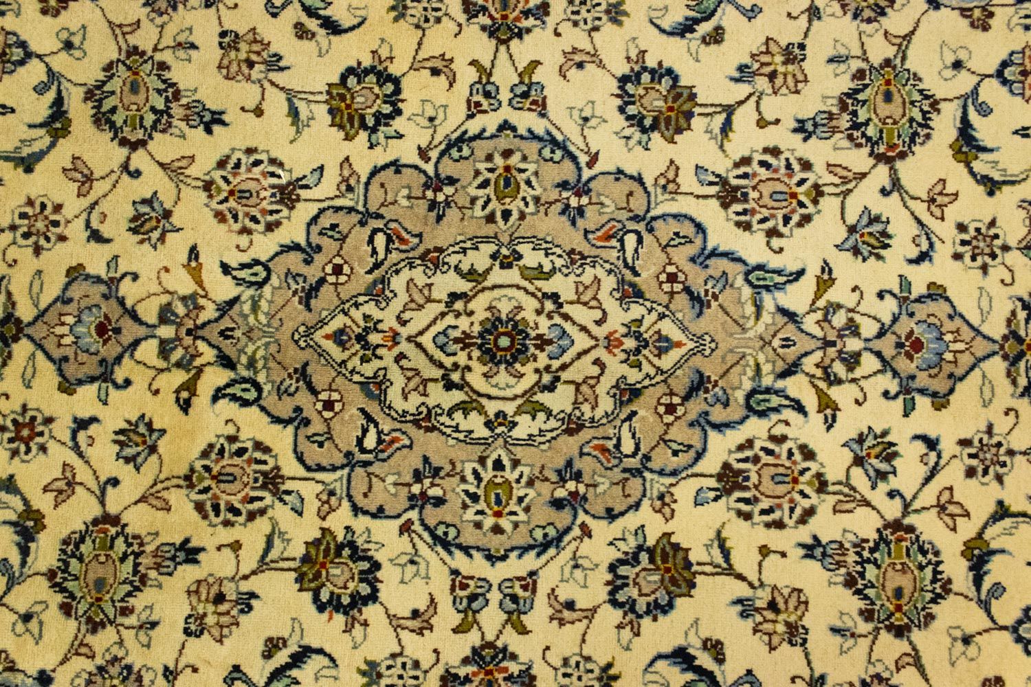 Perserteppich - Keshan 300 x 198 cm - beige