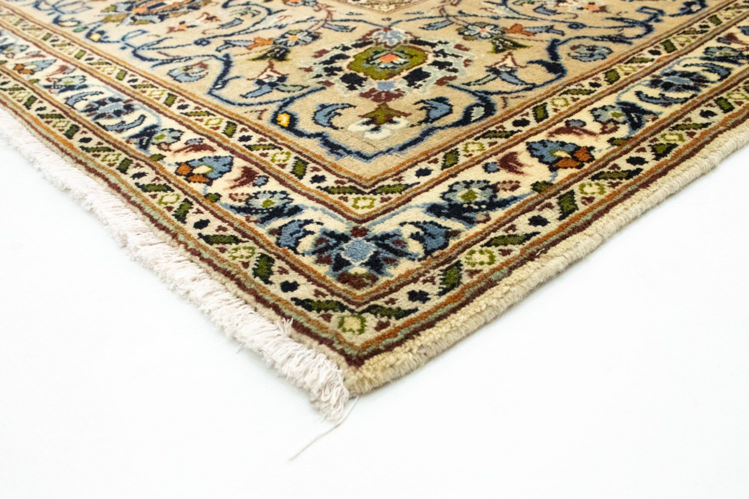Perserteppich - Keshan 404 x 292 cm - beige