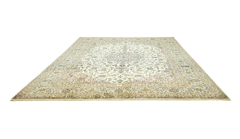 Perserteppich - Keshan 404 x 292 cm - beige