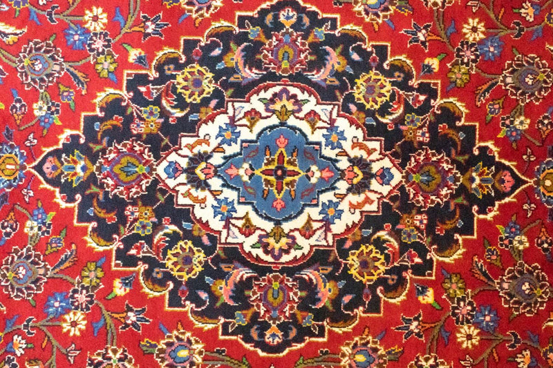Perserteppich - Keshan 344 x 246 cm - rot