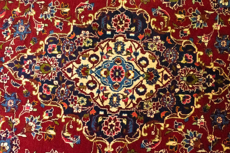 Perserteppich - Keshan 361 x 244 cm - rot
