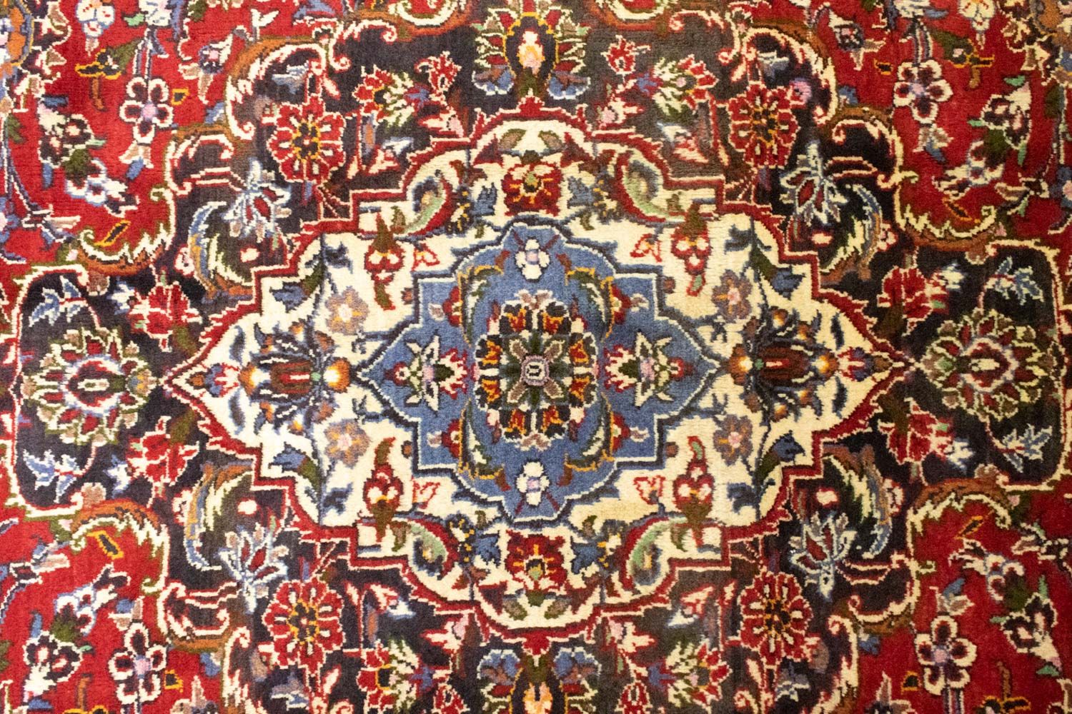 Perserteppich - Keshan 420 x 291 cm - rot
