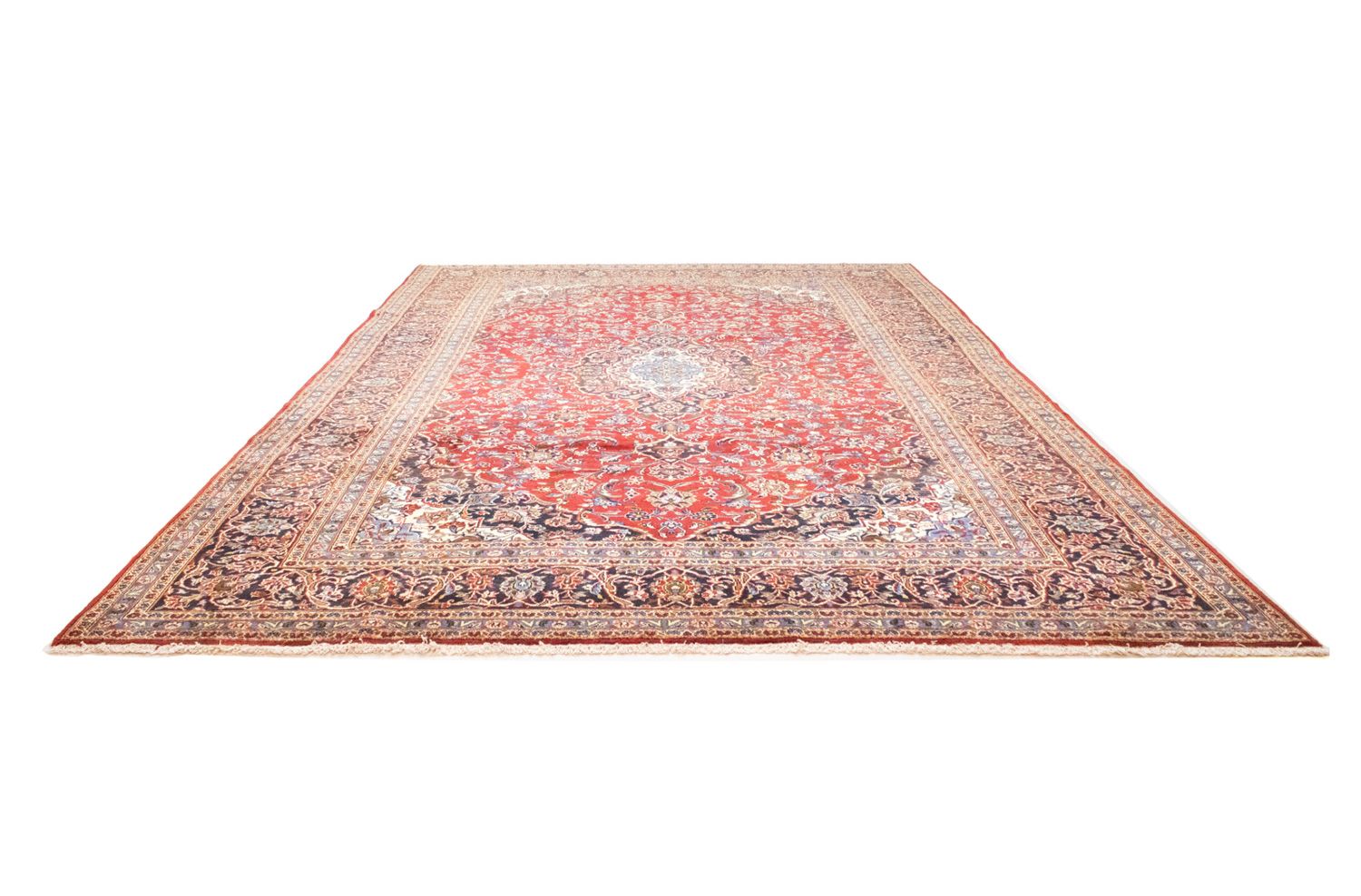 Perserteppich - Keshan 420 x 291 cm - rot