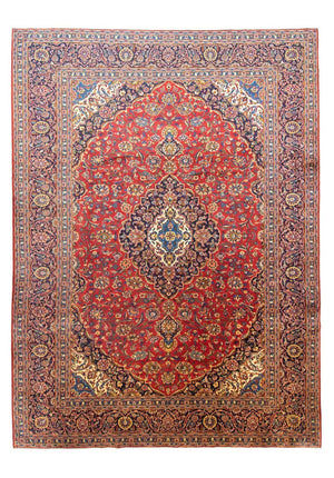 Perserteppich - Keshan 417 x 304 cm - rost