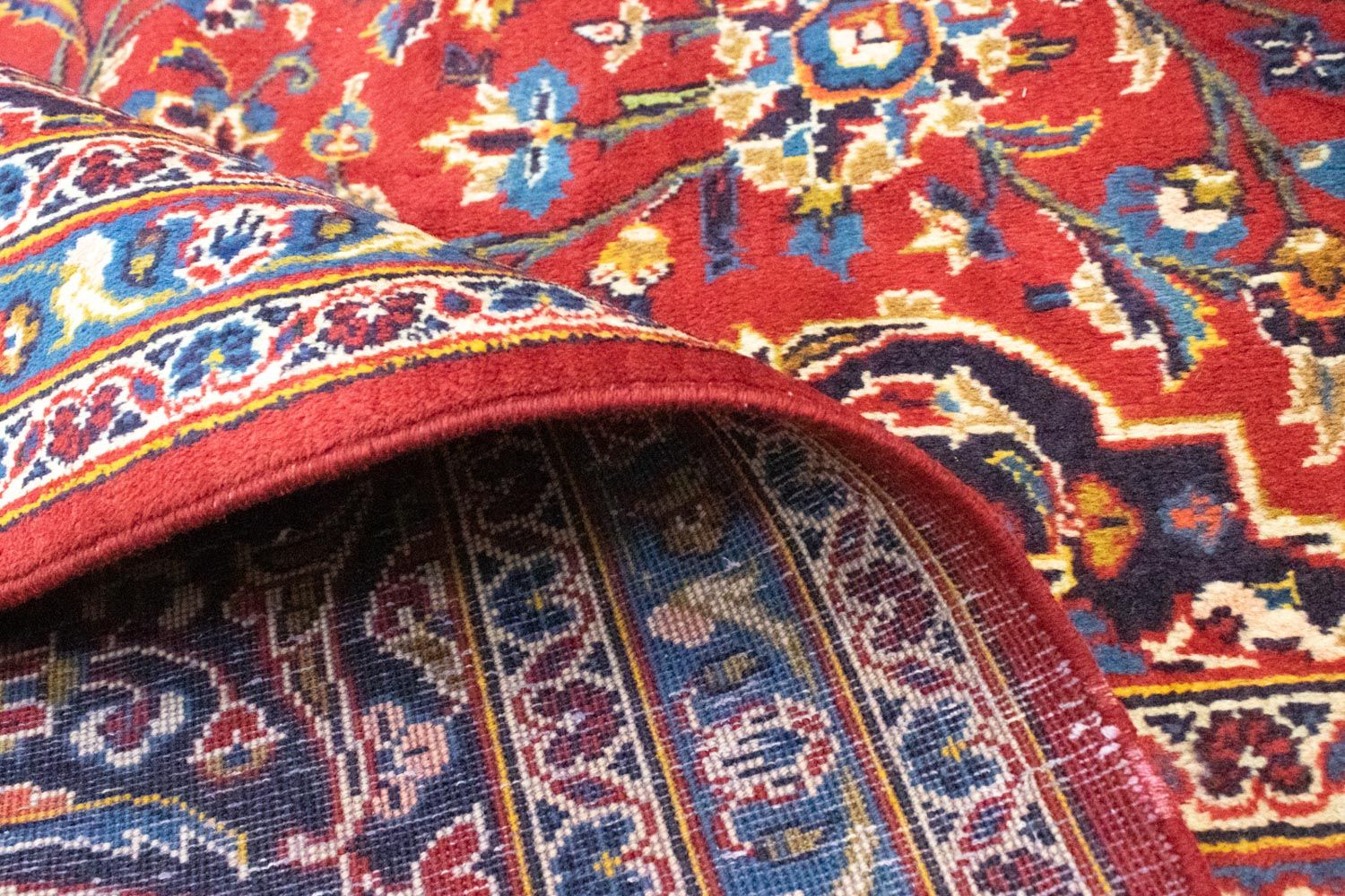 Perserteppich - Keshan 417 x 304 cm - rost
