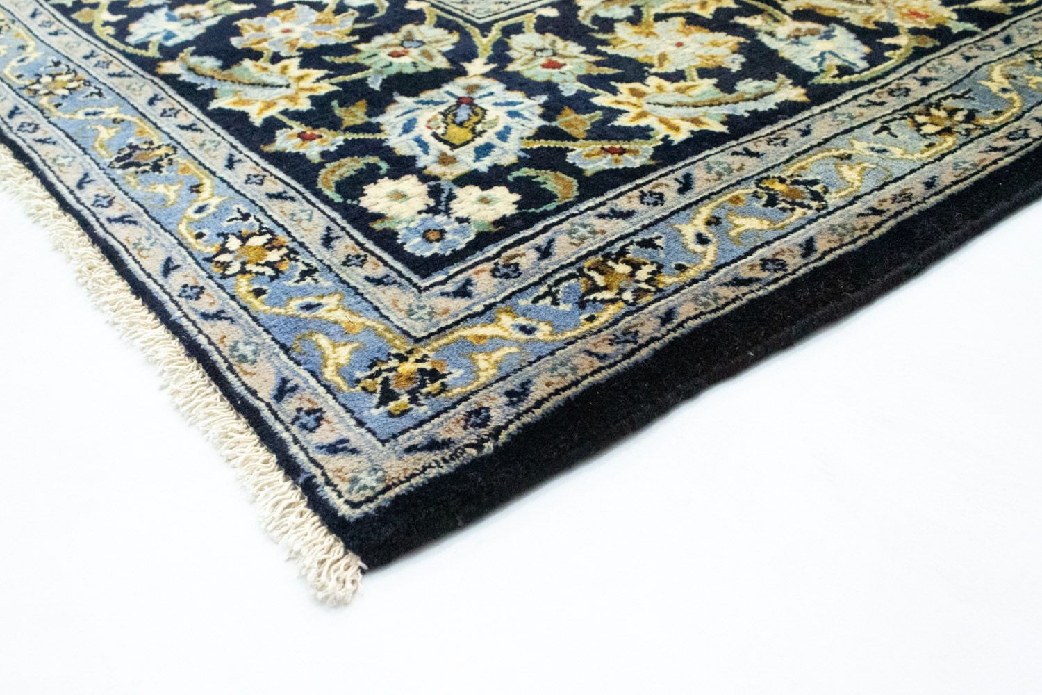 Perserteppich - Keshan 410 x 311 cm - blau