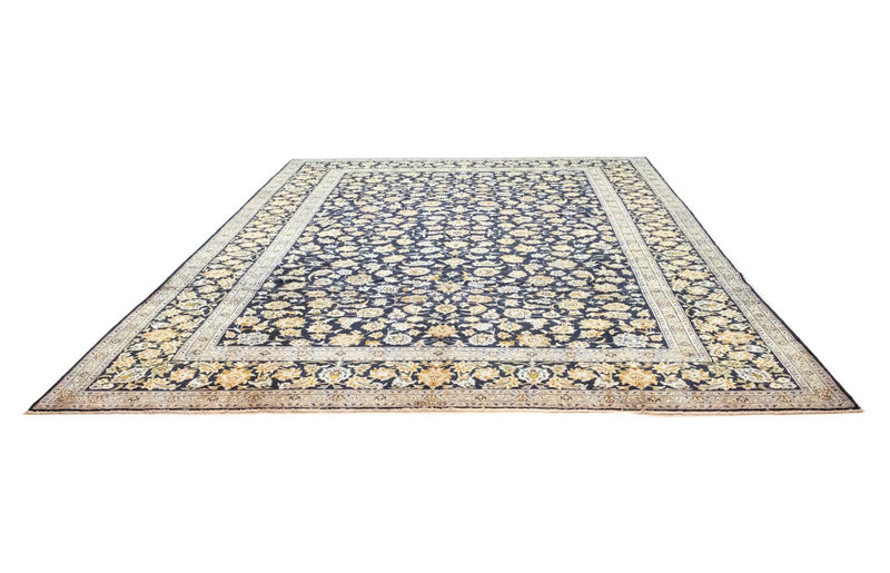 Perserteppich - Keshan 410 x 311 cm - blau