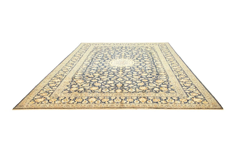 Perserteppich - Keshan 423 x 298 cm - blau