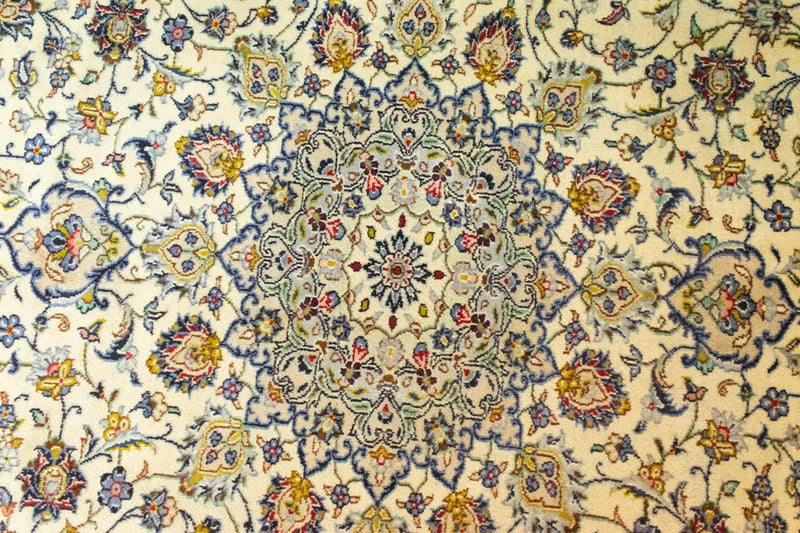 Perserteppich - Keshan 333 x 245 cm - beige