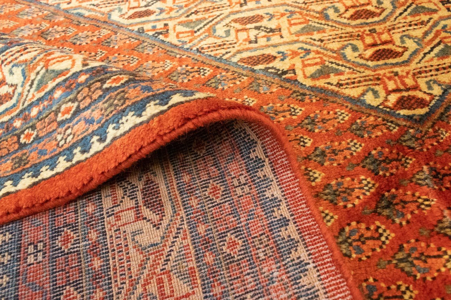 Perserteppich - Mir 300 x 206 cm - orange