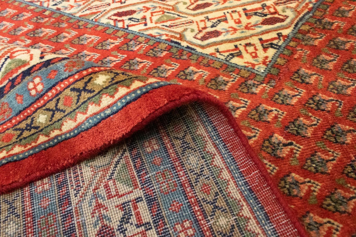 Perserteppich - Mir 314 x 217 cm - rot