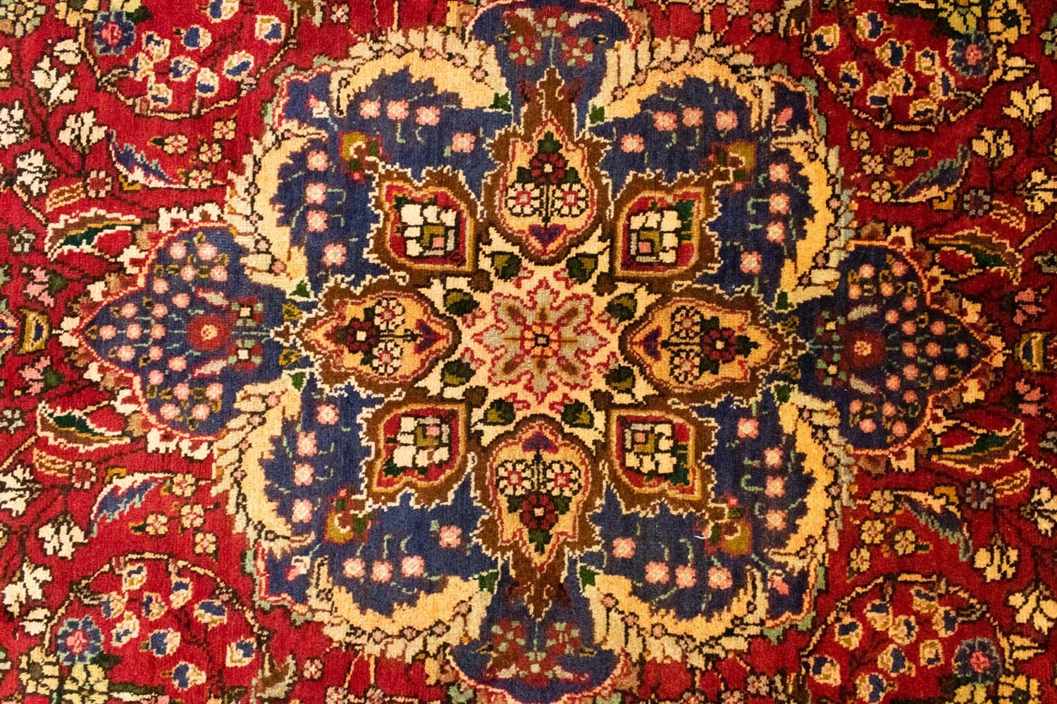 Perserteppich - Täbriz 302 x 212 cm - rot