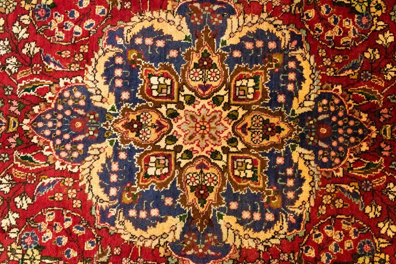 Perserteppich - Täbriz 302 x 212 cm - rot