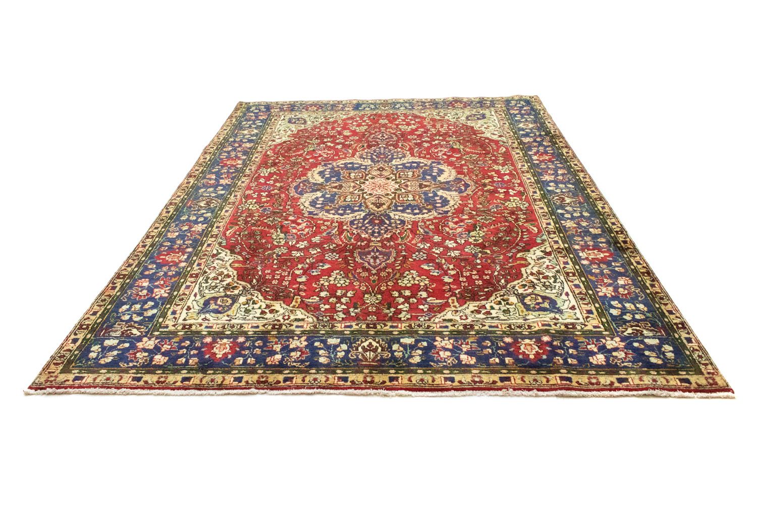 Perserteppich - Täbriz 302 x 212 cm - rot