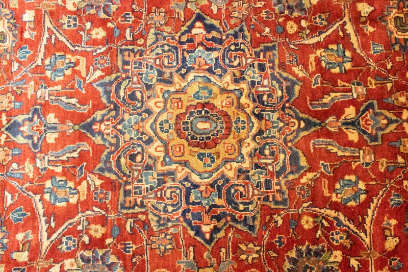 Perserteppich - Nomadic 333 x 220 cm - rot