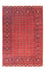 Afghan Teppich - Buchara 298 x 200 cm - dunkelrot
