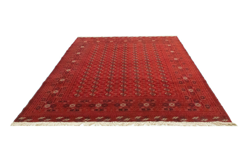 Afghan Teppich - Buchara 288 x 202 cm - dunkelrot