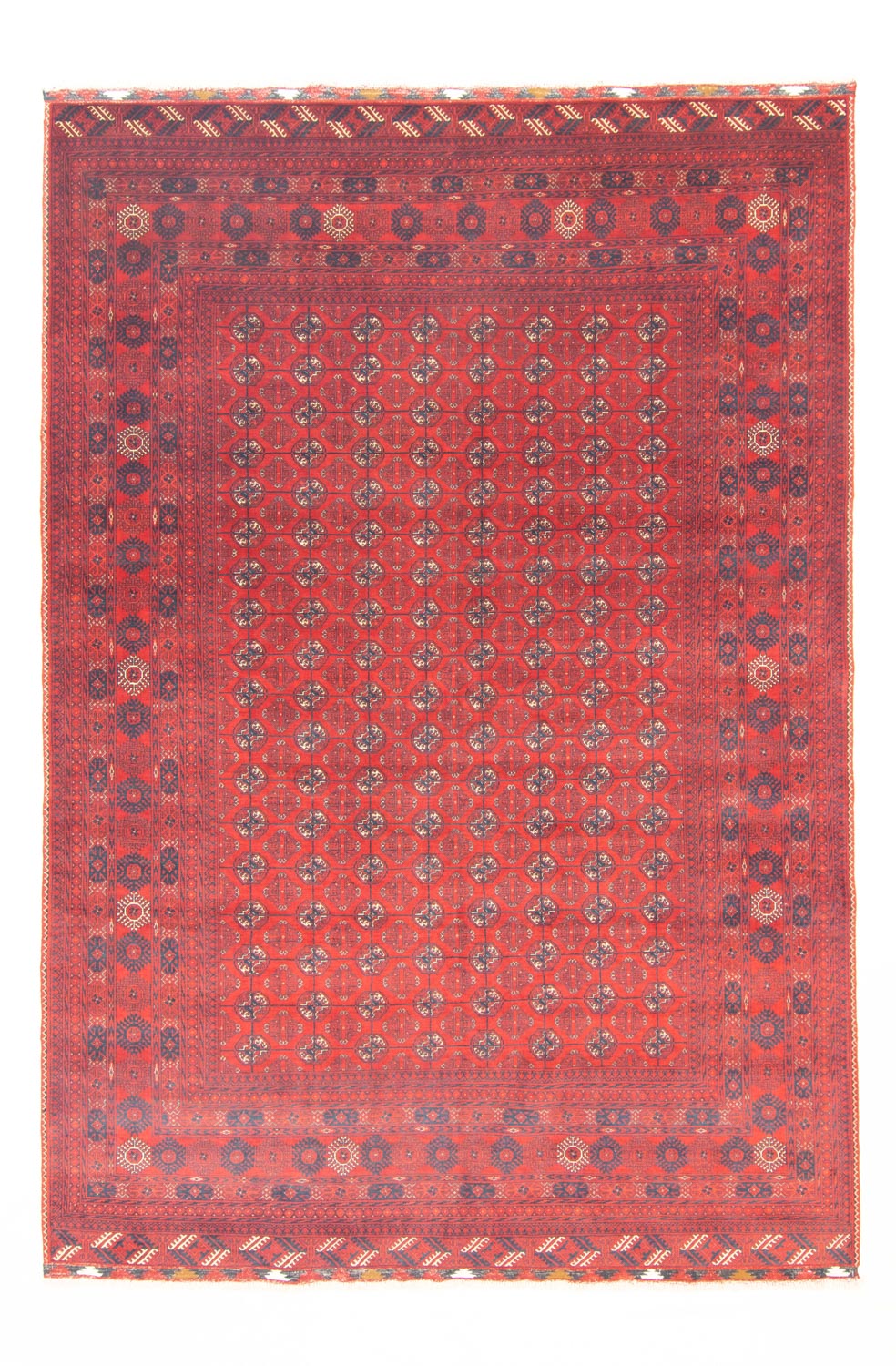 Afghan Teppich - Buchara 294 x 200 cm - dunkelrot