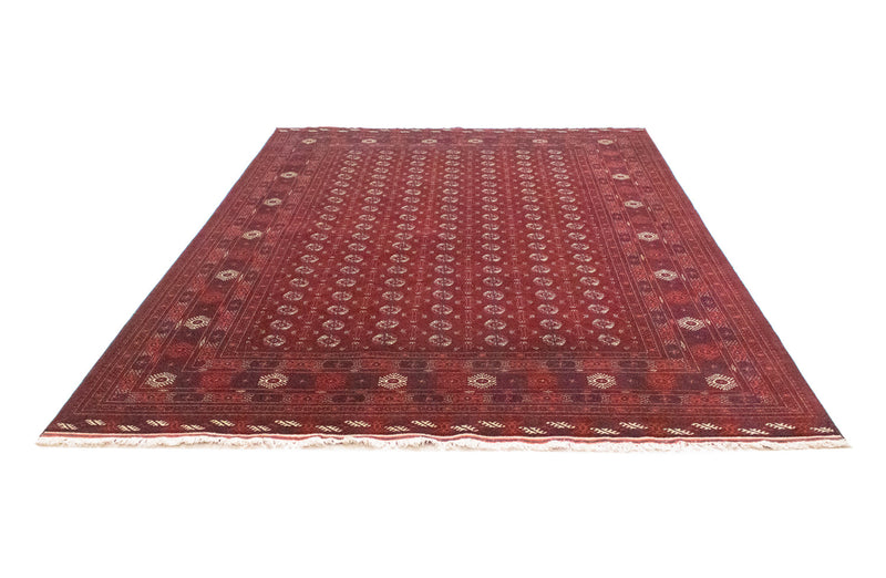Afghan Teppich - Buchara 297 x 198 cm - dunkelbraun