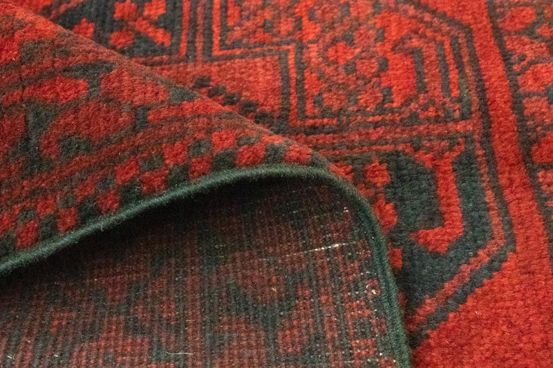 Afghan Teppich - Filpa 145 x 96 cm - rot