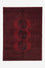 Afghan Teppich - Filpa 140 x 100 cm - rot