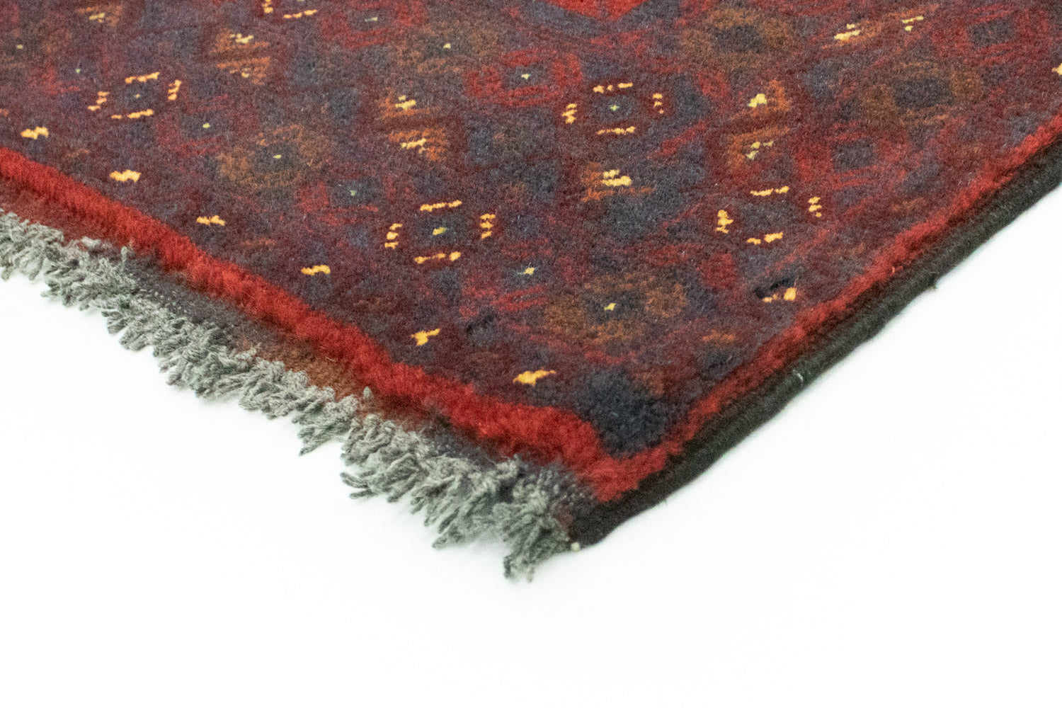 Afghan Teppich - Kunduz 125 x 78 cm - rot