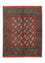 Afghan Teppich - Kunduz 190 x 150 cm - rot