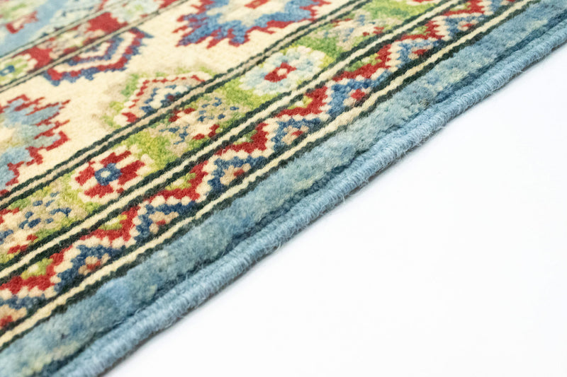 Ziegler Teppich - Kazak 183 x 118 cm - hellblau