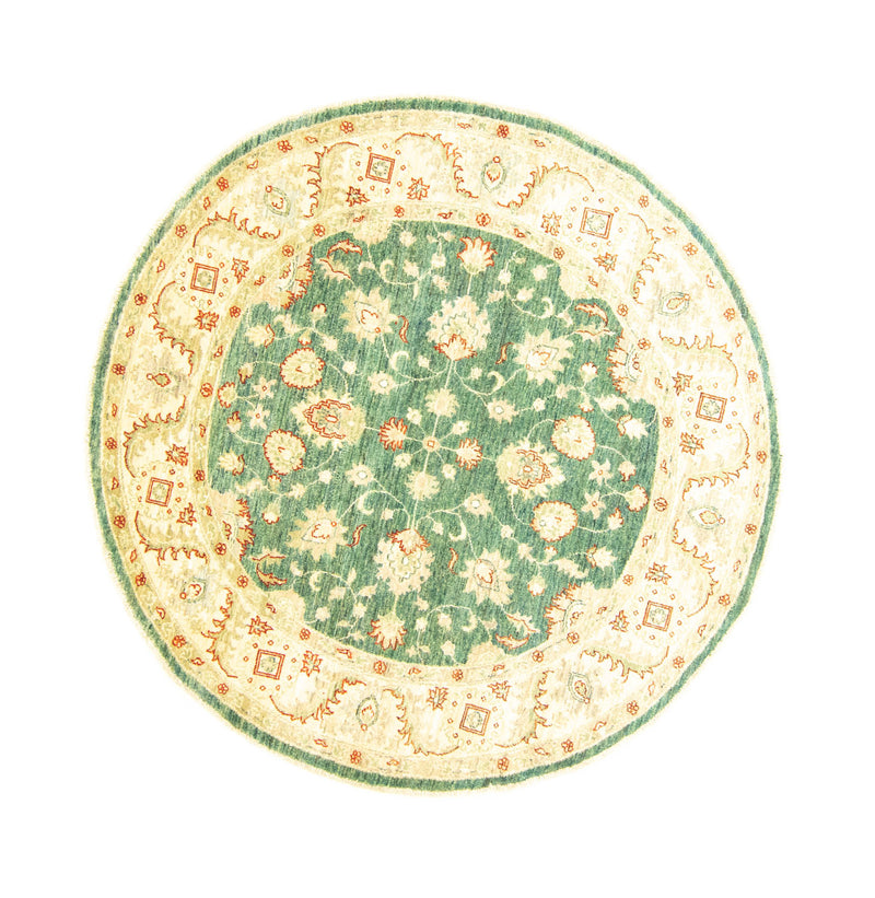 Ziegler Teppich 160 x 160 cm - grün