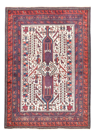 Belutsch Teppich - 210 x 153 cm - creme