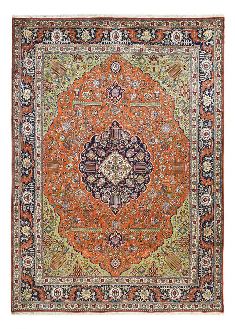 Perserteppich - Täbriz - Royal - 408 x 293 cm - orange