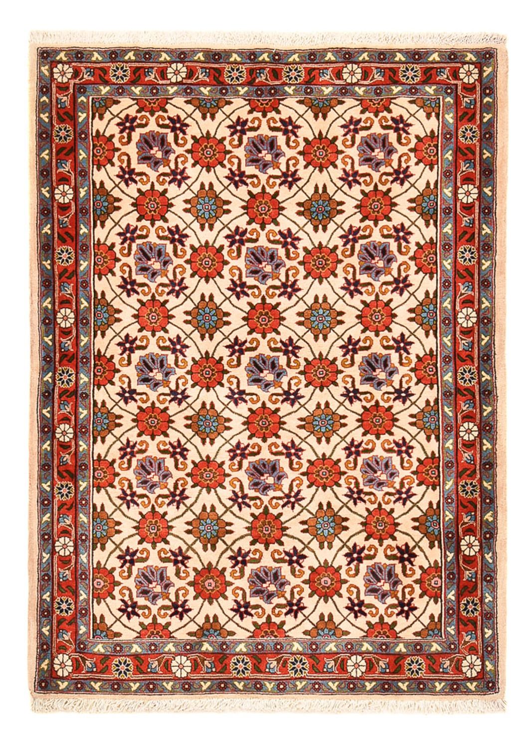 Perserteppich - Nomadic - 147 x 108 cm - mehrfarbig