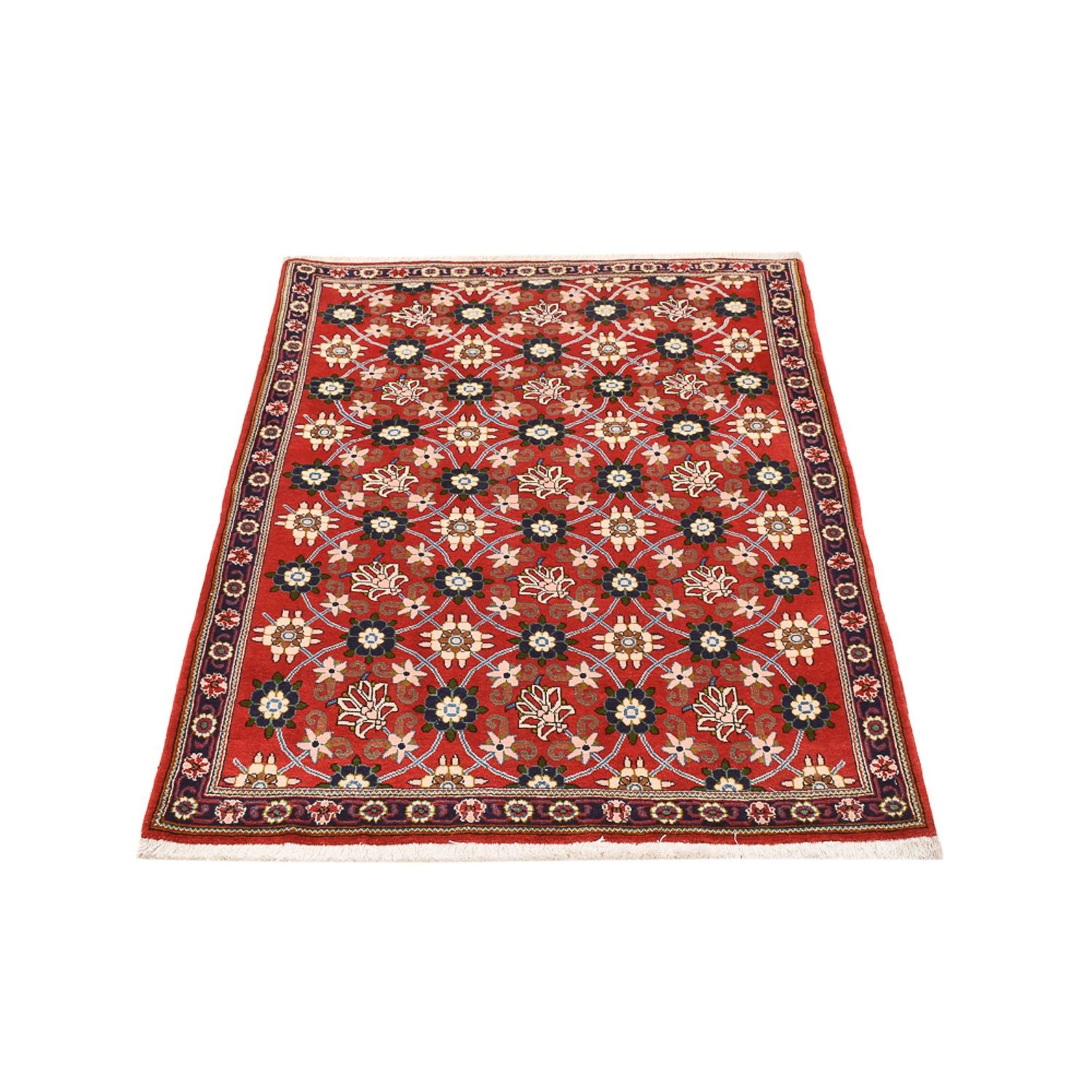 Perserteppich - Nomadic - 154 x 108 cm - mehrfarbig