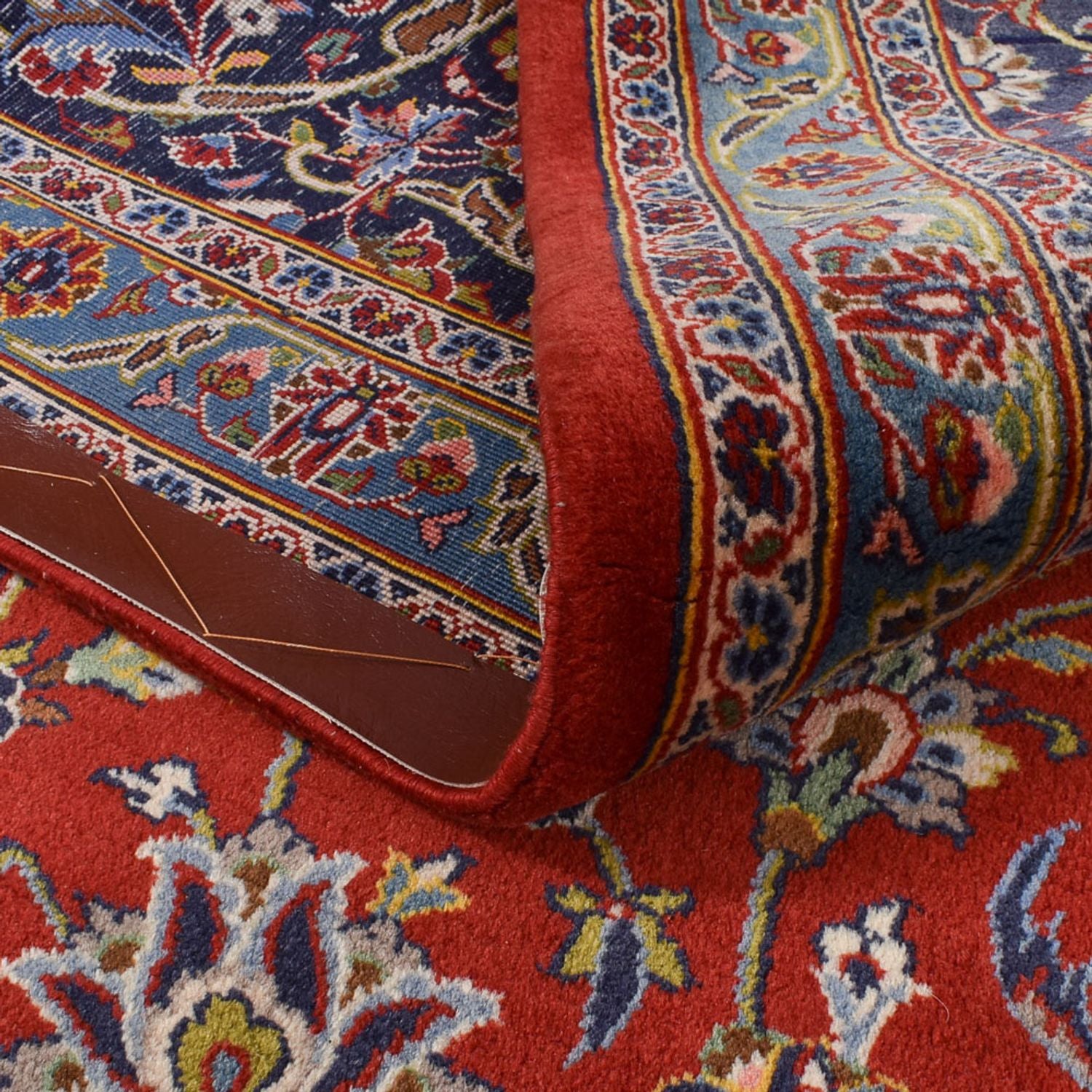 Perserteppich - Keshan - 392 x 295 cm - rot