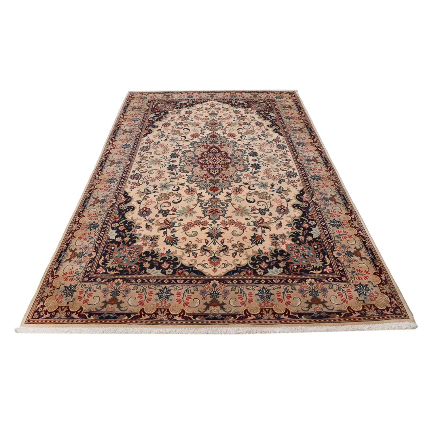 Perserteppich - Keshan - 302 x 197 cm - beige