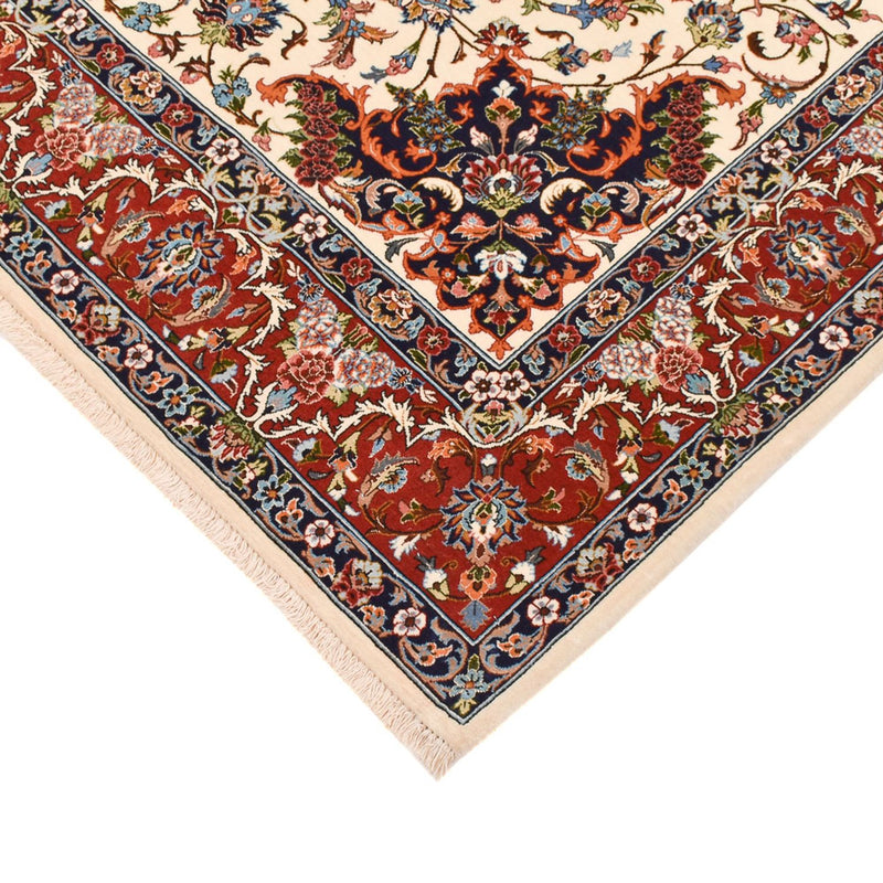 Perserteppich - Ghom - Royal - 216 x 140 cm - creme