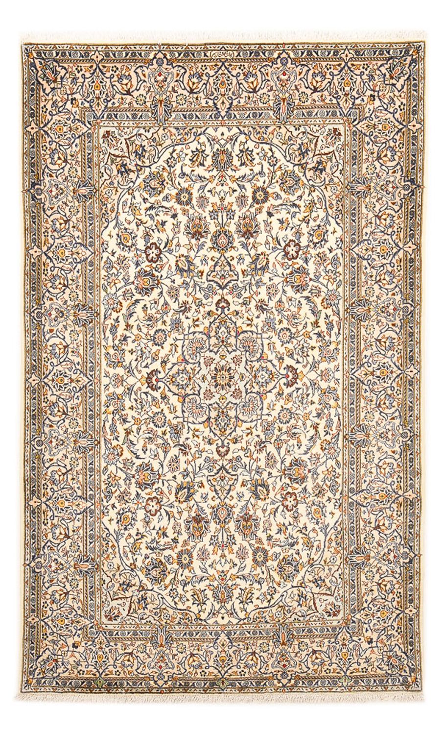 Perserteppich - Keshan - 217 x 138 cm - creme