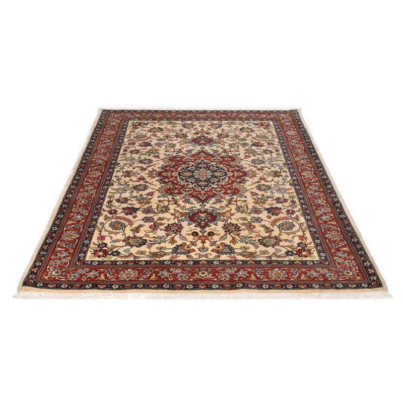 Perserteppich - Ghom - Royal - 202 x 131 cm - hellbeige