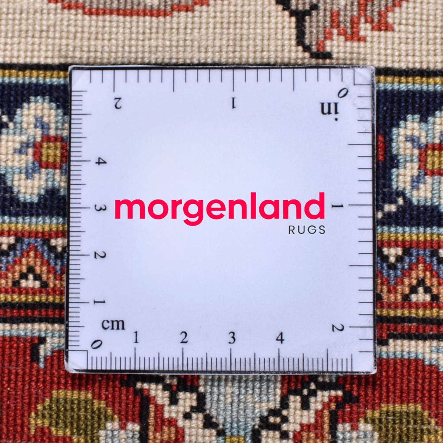 Perserteppich - Ghom - Royal - 202 x 131 cm - hellbeige