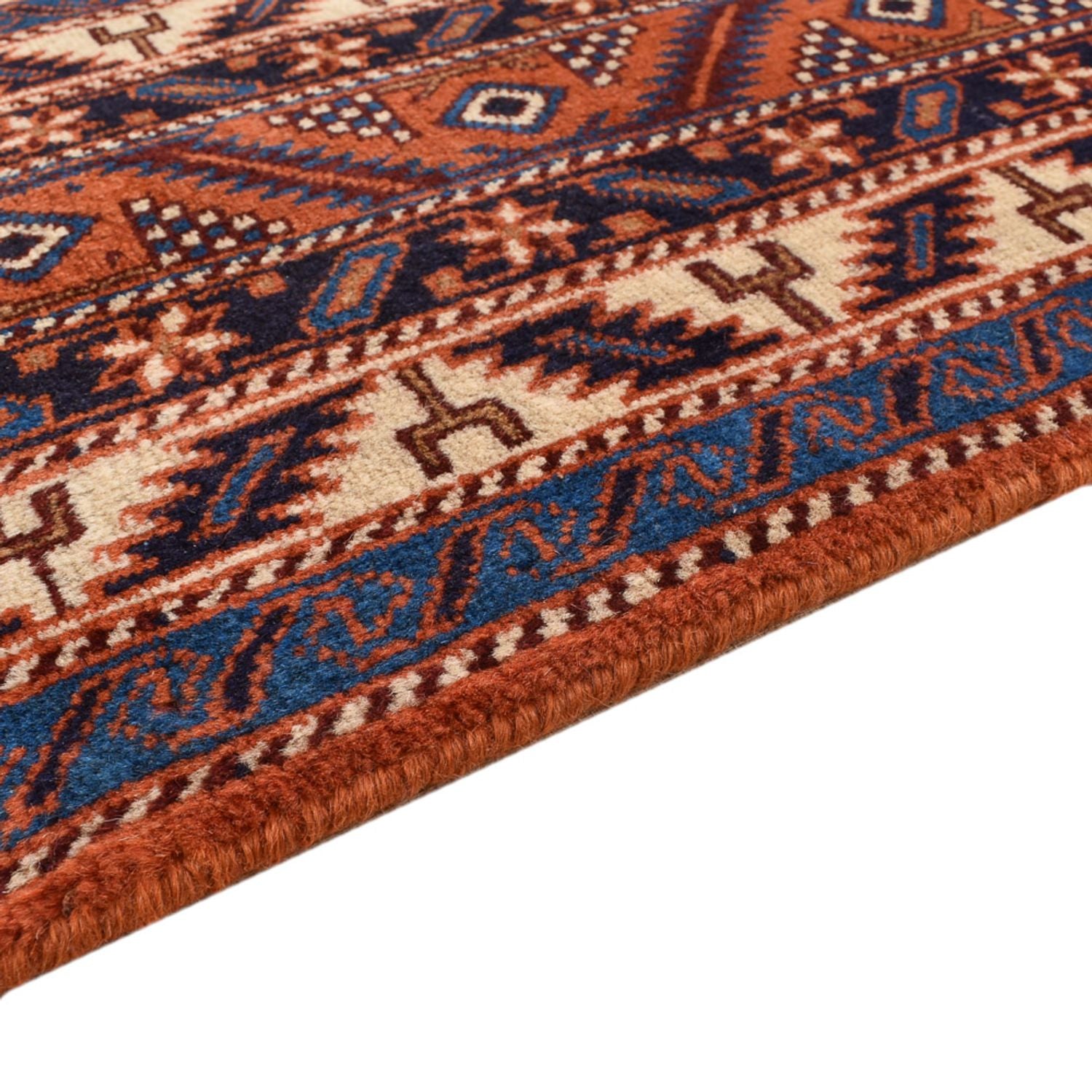 Perserteppich - Nomadic - 267 x 175 cm - rost