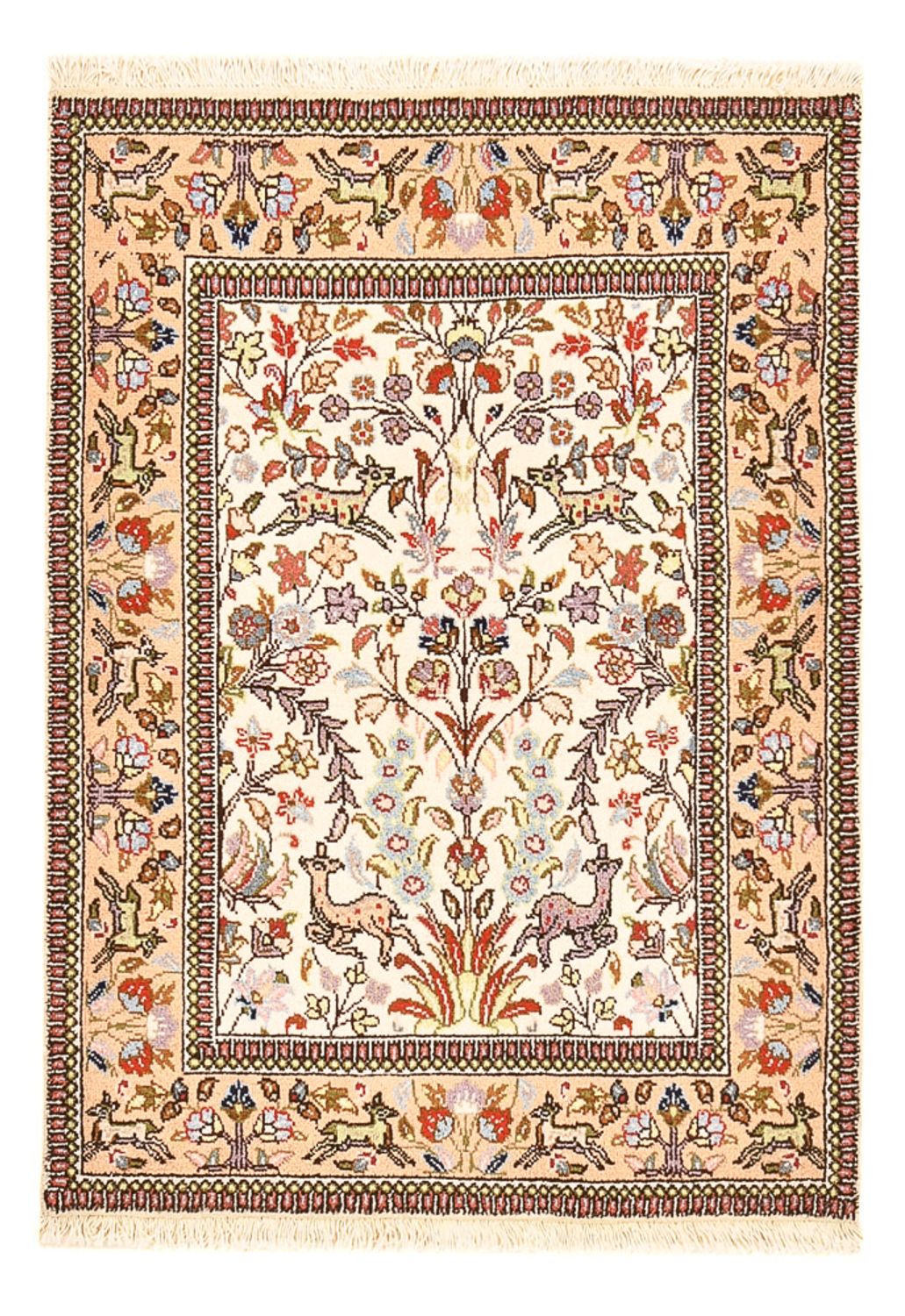 Perserteppich - Classic - 150 x 100 cm - hellbeige