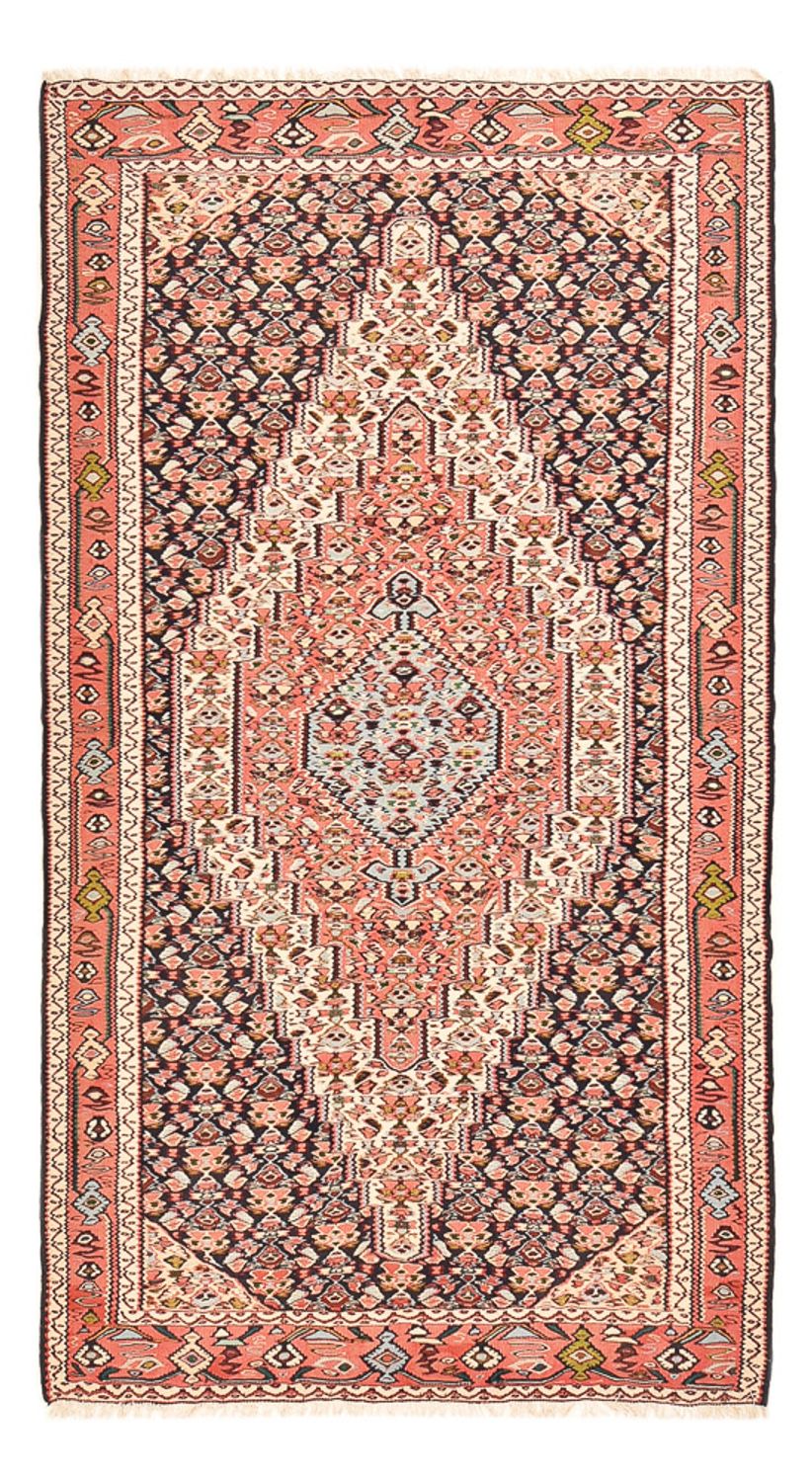 Kelim Teppich - Oriental - 238 x 132 cm - dunkelbeige