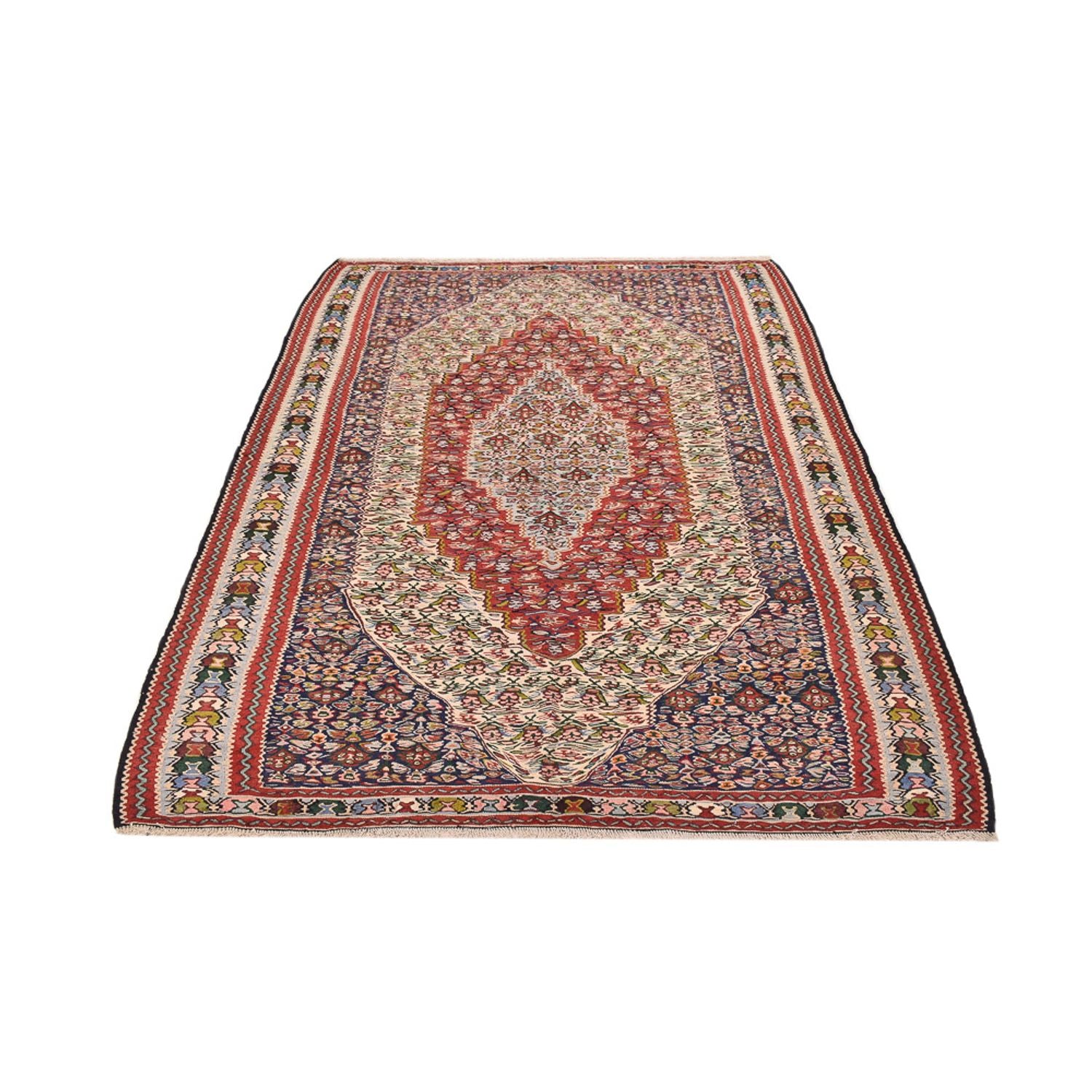 Kelim Teppich - Oriental - 232 x 157 cm - braun