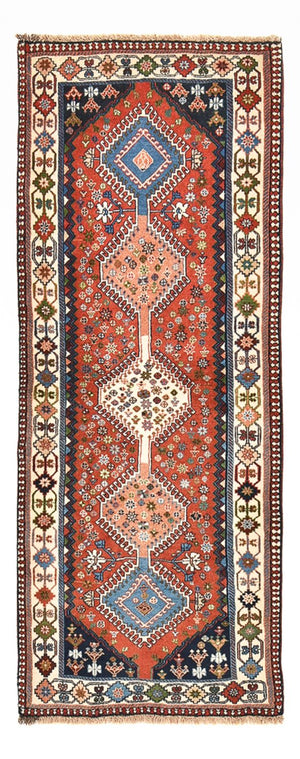 Läufer Perser - Nomadic - 220 x 92 cm - mehrfarbig